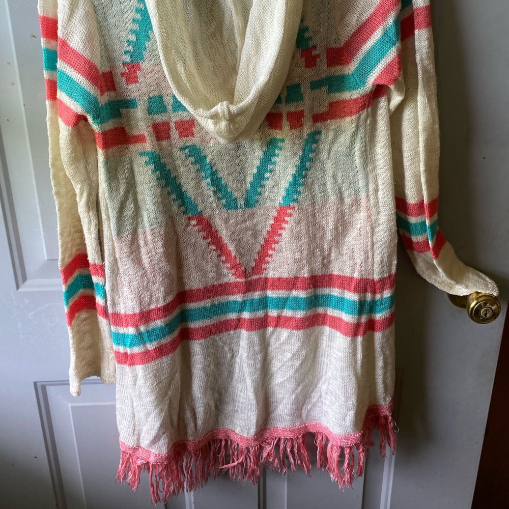 NoBo L hooded cardigan